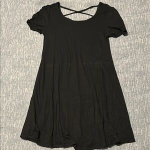Black t-shirt Dress
